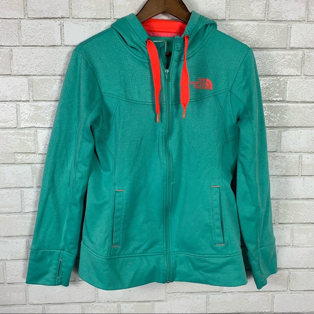 The north face bright zipped sweater jacket
